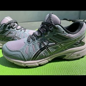 ASICS Gel-venture 7 gray/lavender trail running